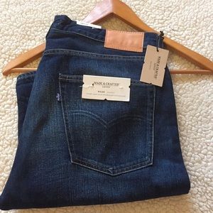 Levi’s Made & Crafted, ruler straight!